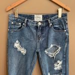 One Teaspoon  Awesome‎ Baggies Distressed Low Rise Jeans Size 27 Photo 3