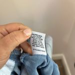 Lazy Sunday Blue Cropped Crewneck Sweatshirt Cotton Long Sleeve Top Sz S Photo 4