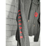 Beyond Yoga  Cyclebar gray pullover gym sweatshirt hoodie size small. Photo 4