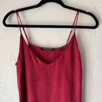 Scotch & Soda Red Cami Tank Top Small Viscose Modal Blend Adjustable Straps Photo 1