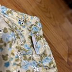 Mary Kate and Ashley Vintage Paisley Floral Skirt Size Yellow Blue Eyelet Y2k Photo 5