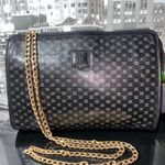 CELINE Authentic Rare Macadam Black Leather Bag Photo 2