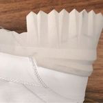 NURTURE Whitney Leather‎ Lug Sole Combat Boot White Cream Lace Up Size 6.5 New Photo 11