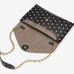 J.Crew Invitation Black and White Polka Dot Clutch Photo 1