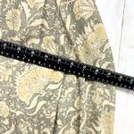 Vince Shirt Women Size Medium Georgette Floral Silk Slit Neck Long Sleeve Blouse Photo 4