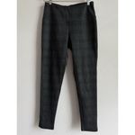 Alexander Jordan Plaid Cropped‎ Pants Womens M Mid Rise Tummy Control Slimming Black Size M Photo 2