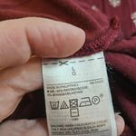 Old Navy  Burgundy Patterned Sleeveless Swing Dress Sz L Photo 4