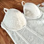 Seven ’til Midnight Lace Bustier & Thong Set White Size Medium Photo 4