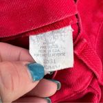Vintage 90s red high rise taper leg mom jeans Size 28 Photo 8