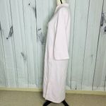 Miss Elaine Quilted Long Sleeve Robe Full Zip Sz S Embroidered Tasseled Vintage Pink Photo 6