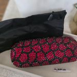 Boutique Red and Black Beaded Eyeglass Hard Case Photo 0