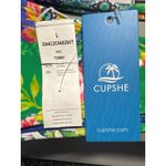 Cupshe  Floral Print Bikini Set High Waisted Ruffle Trim‎ Swimsuit L Photo 1