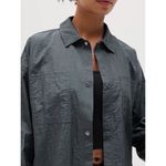 Athleta  | lunar sheen snap button adjustable waist shirt Photo 10