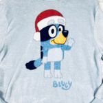 Bluey‎ Christmas Santa Hat Fuzzy Pullover Sweatshirt Photo 3