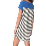 Joie  Momsen Short‎ Sleeve Striped Silk Shift Dress Womens Size XS Photo 1