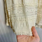 Torrid NWT Ivory Lace Smocked Waist Skater Skirt 4X K44 Photo 5