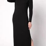 Women's black Control Finespun Jersey Tummy
Control Midi Dress Petite M Size undefined Photo 0