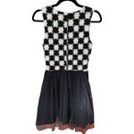 Jun & Ivy Black Tulle Fit & Flare Fairy Grunge Dark Romantic Dress Sz Medium USA Photo 1