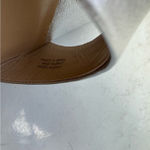 Badgley Mischka Silver Platform Sling Back Sandals Heels Shoes Size 10 Photo 5