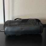 Patchwork Black Leather Shoulder Bag Photo 7