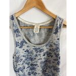 Lucky Brand Floral Print Tank Grey Size small Photo 3