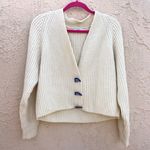 Olivia Rubin Tally Diamante cream knit cardigan sweater size XS extra small NEW Photo 4