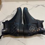 Hunter Chelsea quilted glass slate gray boots, Size 11 Photo 2