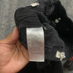 Madewell  Black Jean Shorts Photo 7