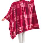 Charter Club ๐บ Cozy Plush Wrap 50 x 70 Garnet Plaid Throw ๐บ Photo 1