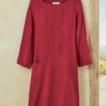 Coldwater Creek Tencel Seamed Dress Size Medium Photo 0