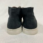 Lucky Brand  Navy Lorelle Mid Top Lace Up Suede Sneaker Size 6.5 Photo 5
