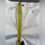 Aritzia  Denim Forum Twiggy‎ White Jeans High Rise Flare Size 27L Photo 6