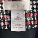 Chico's Womens Tweed Blazer Size L Or 2 Career Professional Executive Timeless Photo 6