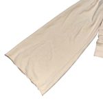 The Normal Brand Women’s Cream Cropped Cotton Terry Henley Hoodie size Small Photo 10