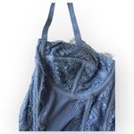 Chic Lace Bustier in Slate Blue Photo 1