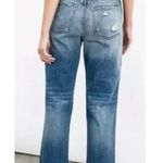 J Brand  Jeans Ivy Womens 26 High Rise Bleach Wrecked Faded Cropped Button Fly Photo 3