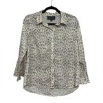 Anthropologie NWT  Sunday in Brooklyn Lavender Print Button Down - Size S Photo 3