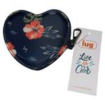 LUG HEART SHAPED AHA NAVY COIN PURSE Blue Photo 1
