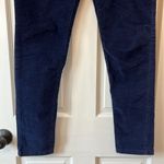 LC Lauren Conrad  Navy Corduroy Skinny Pants - Size 10 Photo 3