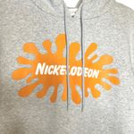 Nickelodeon ‎ Hoodie Pullover Gray 90s Cartoon Characters TV Show Sweatshirt Photo 4