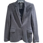 Talula Aritzia  Pima Cotton Blazer Grey Size 2 Photo 0