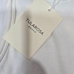 Tularosa Green The Maya Racer Tank in Ivory Photo 5