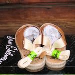 Sam Edelman  Womens 7 Natural Tan Espadrille Sandals Shoes Photo 3