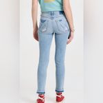 Mother Superior Rascal Ankle Undone Hem Jeans In Vacation Temptation Size 30 Blue Photo 1