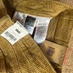 Levi's Levi’s 711 Skinny Mid-Rise Corduroy Jeans Gold Brown Mustard Size 29 NWT Photo 3