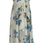 Love Tree Women Floral Maxi White Dress Sz Medium Casual Summer Vacation Travel Photo 0