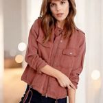 Michael Stars ‎ Ingrid Utility Jacket in Color Rust Women’s Size M Photo 0