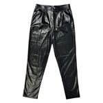 Princess Polly  Love Club Black Faux Leather Pants 6 Photo 3