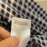 Ganni  Gingham Wrap Top Womens Size 36 Small 4 Long Sleeve Blouse Photo 7