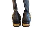 Vince Camuto  Black Leather Riding Boots size 7.5 Photo 5
